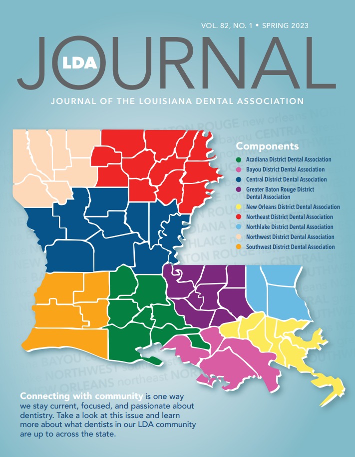 LDA Journal with a component map graph